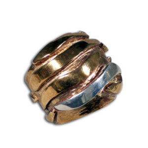 anello bronzo e argento