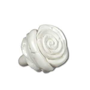 anello resina bianca