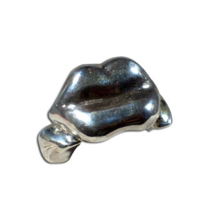 anello bocca argento