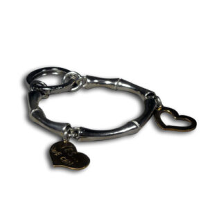 bracciale bamboo argento e bronzo