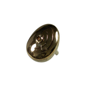 anello fontana argento e bronzo, brillanti brown