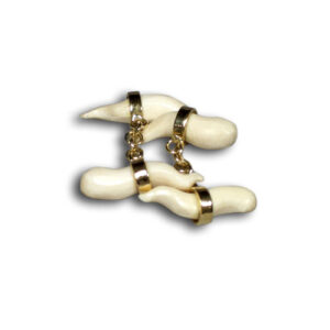 gemelli avorio e oro