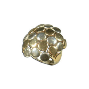 anello chiodini argento e bronzo