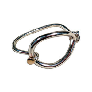 bracciale palloncino argento e bronzo