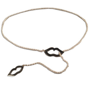 catena bocche argento e bronzo