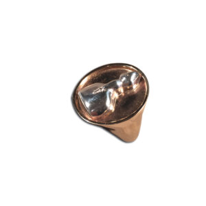 anello san gennaro argento e bronzo