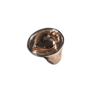 anello ex-voto argento e bronzo
