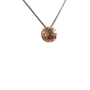 pepita argento e bronzo, brillanti brown