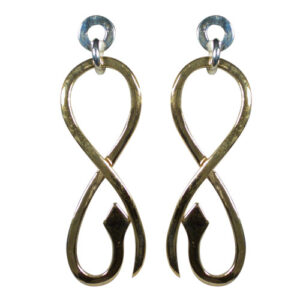 orecchini argento e bronzo