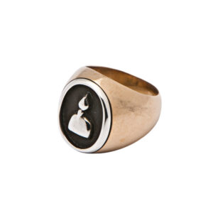 anello San Gennaro argento e bronzo
