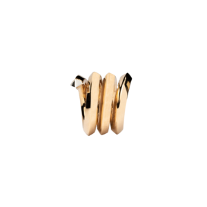Un anello spirale bronzo