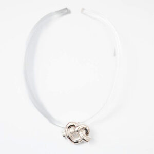 Cuore Argento (collana con plexiglass escluso)